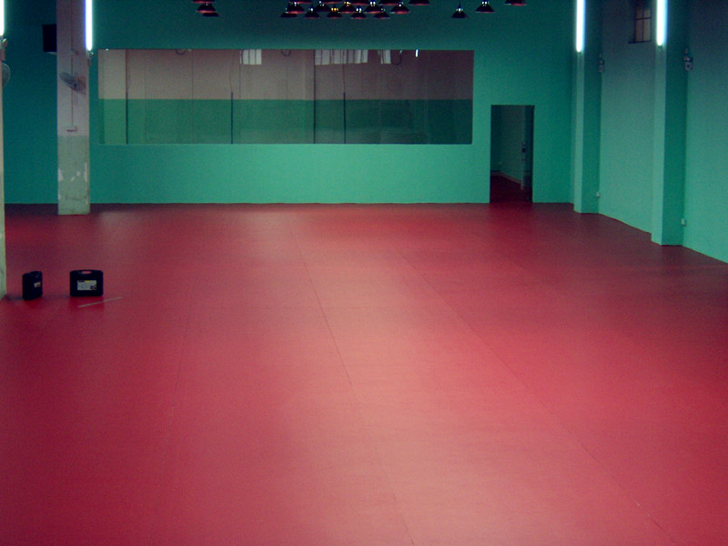 蘭州市電力修造廠《室內乒乓球運動地板